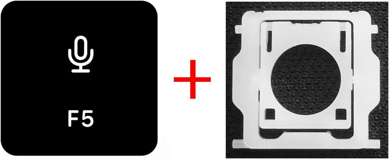 GRMTRV Replacement Individual Key Cap Hinge for MacBook Air 13'' 15'' M3 M4 A3113 A3114 A3240 A3241, 14'' 16'' Pro/Max M4 A3185 A3186 A3401 A3112 A3403 2024-2025 (F5) - Image 4